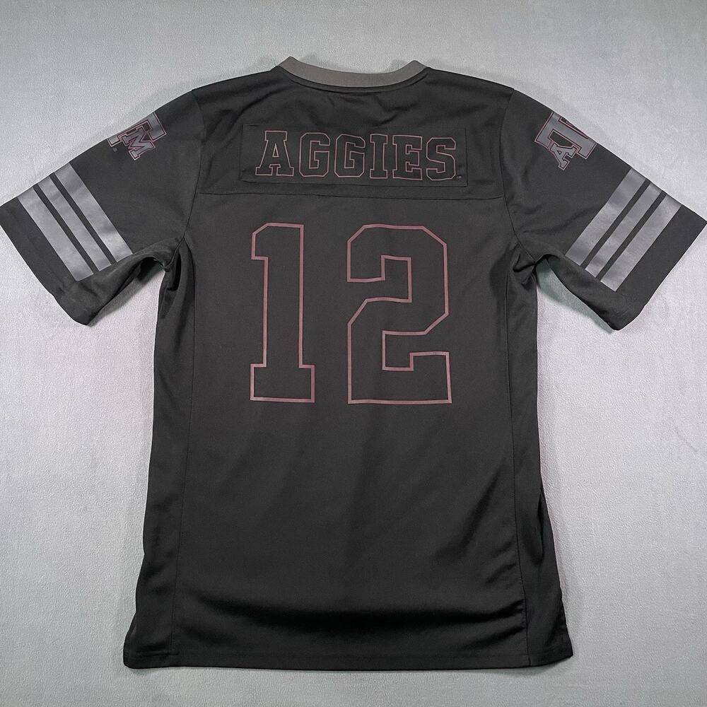 Colosseum Texas A&M Aggies Football Jersey Black Marron Size Medium - Picture 9 of 9